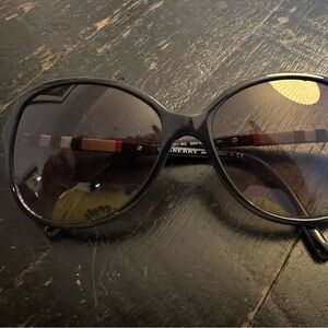 Burberry Black and Brown Sunglasses